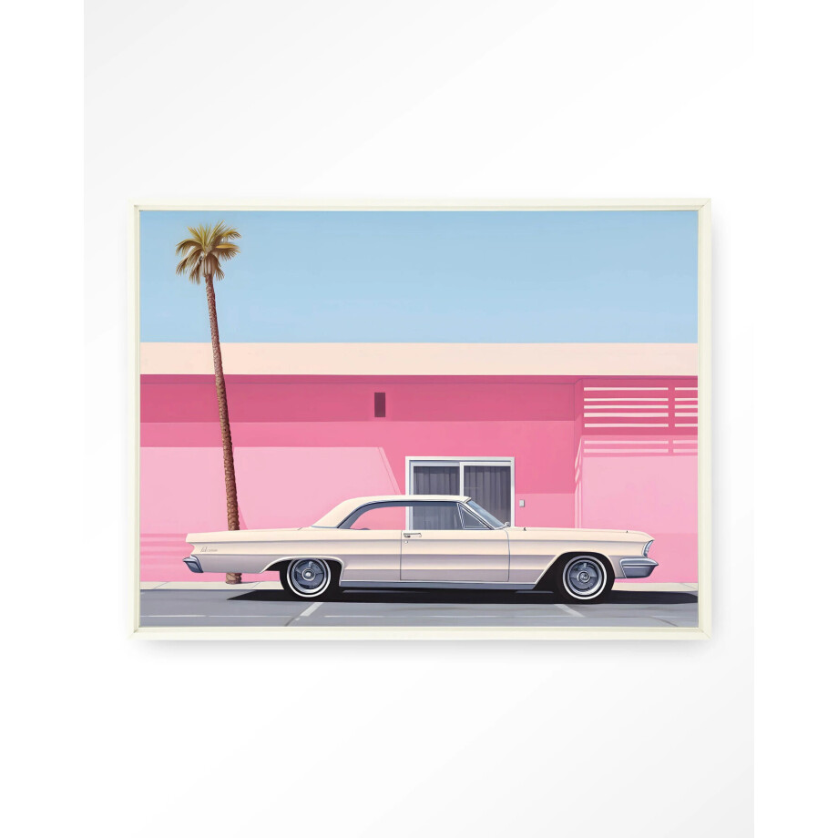 Urban Cotton Wandkleed 'Hammer' 145 x 190cm in Floating Frame - off white Urban Cotton Wandkleed 'Hammer' 145 x 190cm in Floating Frame - off white afbeelding