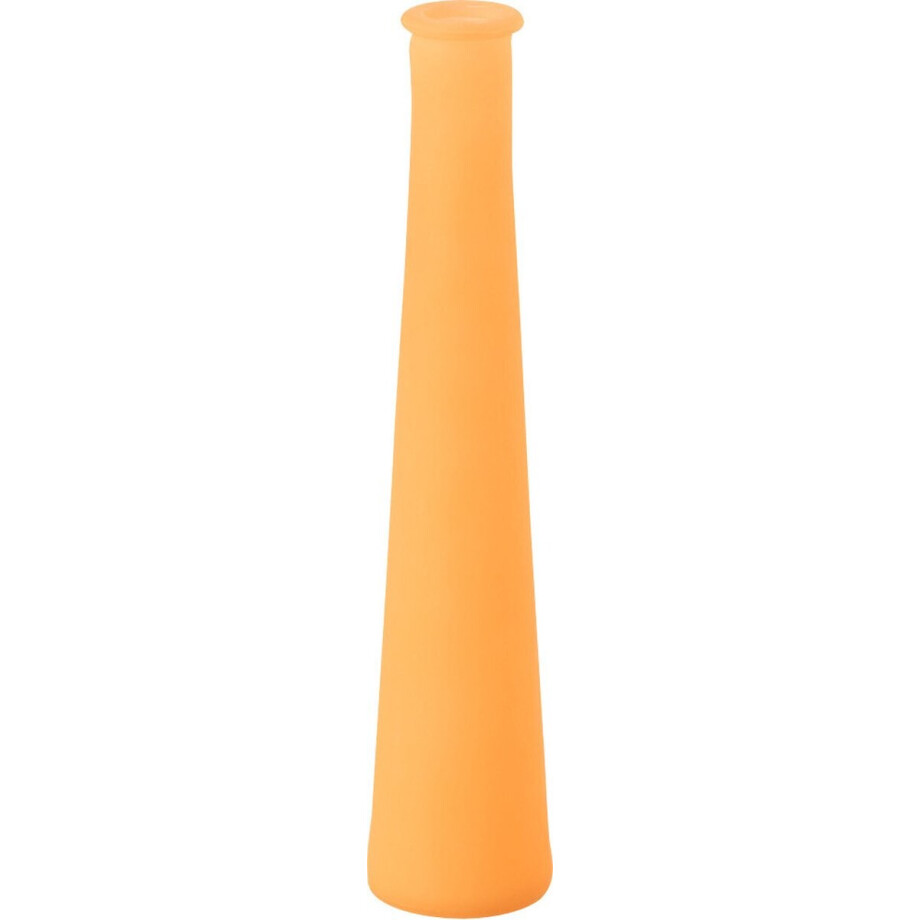 J-Line vaas Tube - glas - oranje - 31.5 cm hoog afbeelding 1
