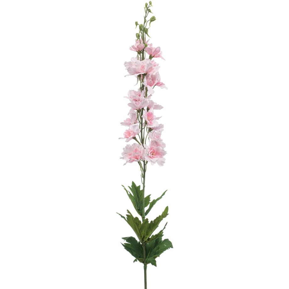 Emerald - Kunstbloem Ridderspoor RT roze 90cm - Kunstplant voor binnen afbeelding 1