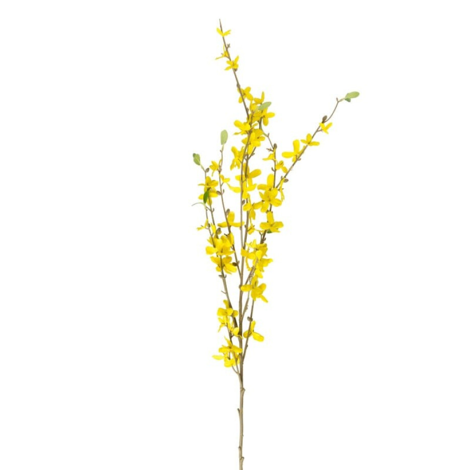 Kunstbloem forsythia - geel - 100 cm afbeelding 