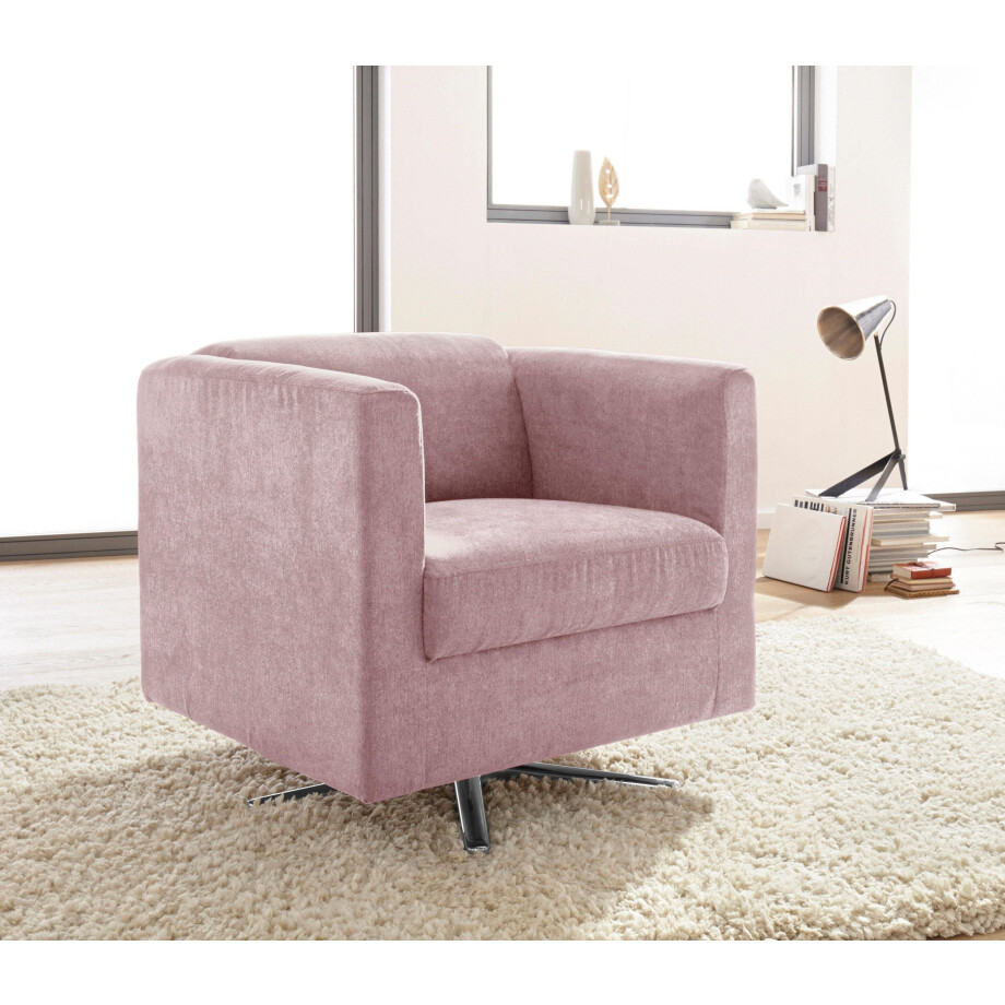 INOSIGN Fauteuil Bob draaistoel draaibaar met kruisvoet (set) afbeelding 1