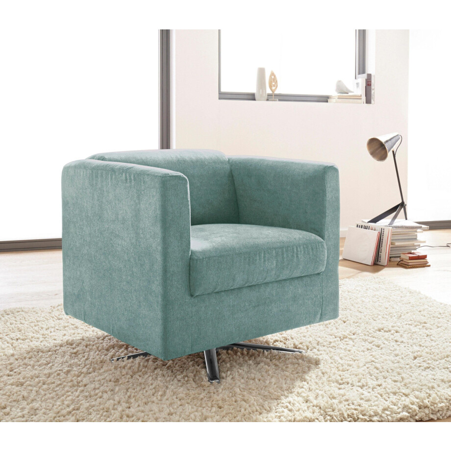 INOSIGN Fauteuil Bob draaistoel draaibaar met kruisvoet (set) afbeelding 1
