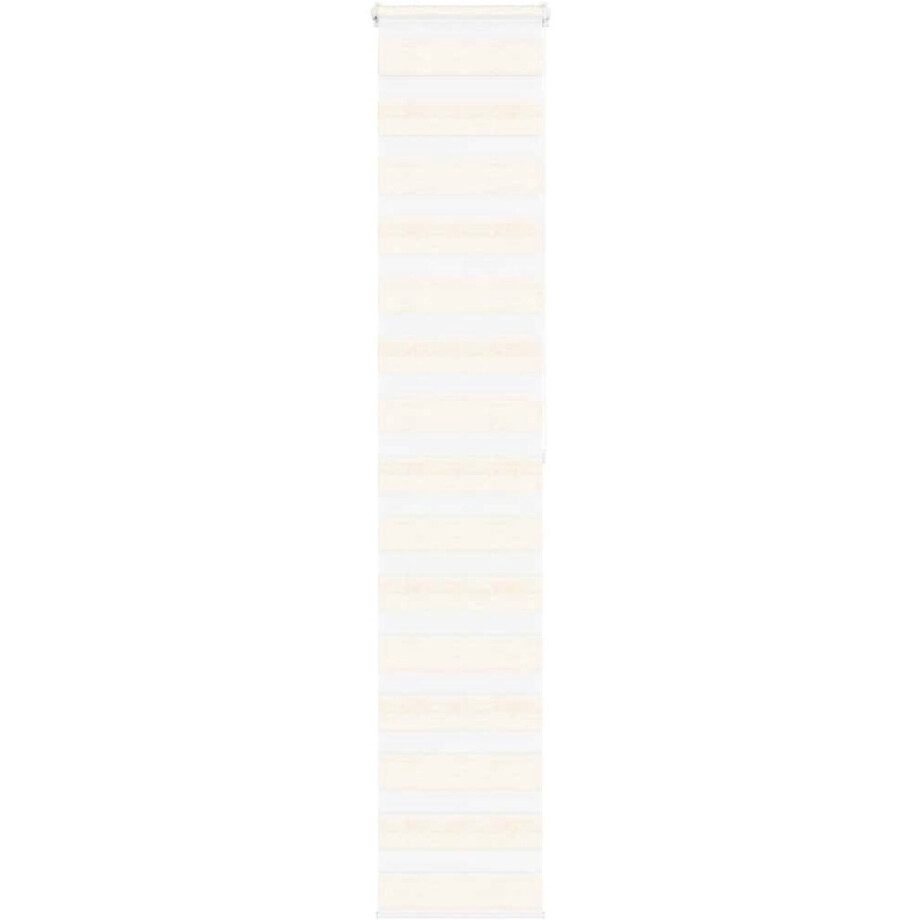 vidaXL - Zebra - rolgordijn - 50x200 - cm - stofbreedte - 45,9cm - marmerbeige afbeelding 1