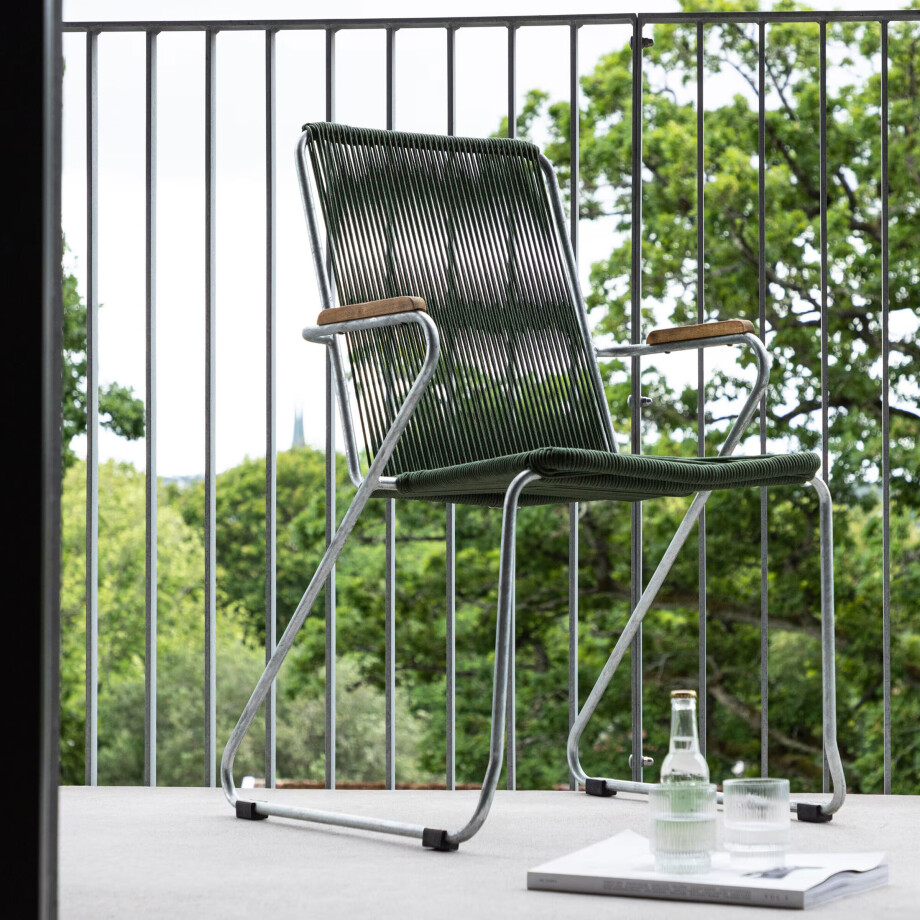 Nohr Tuinstoel 'Catheryne' kleur Groen afbeelding 1