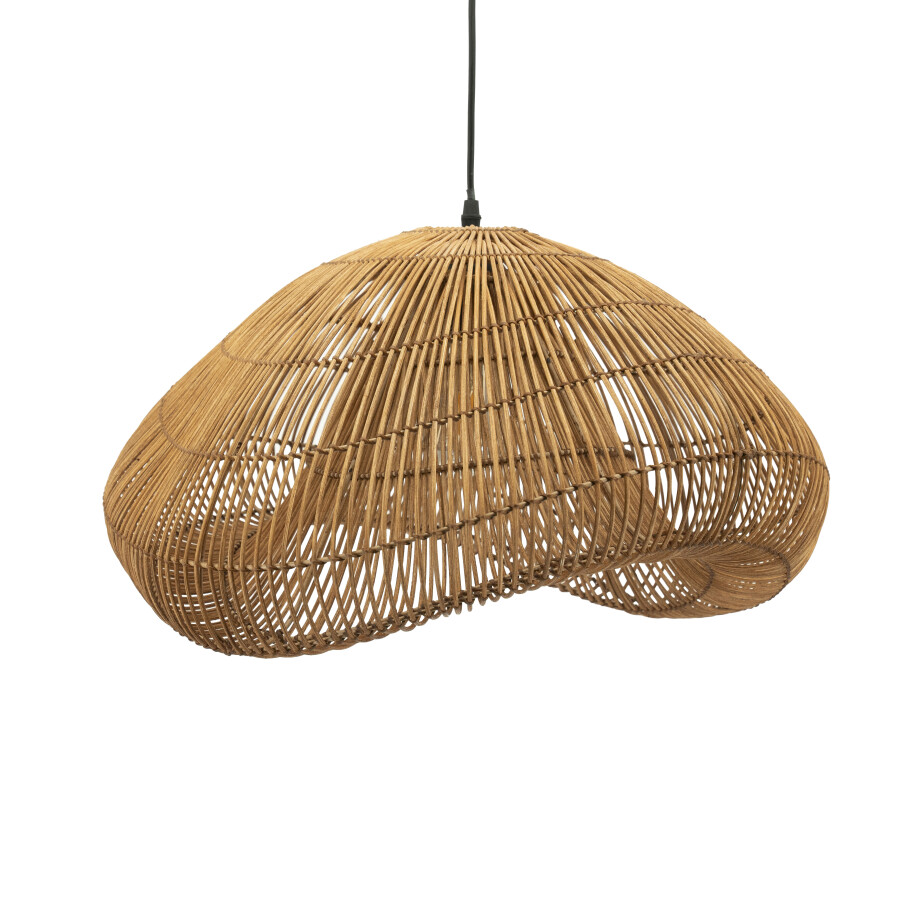 By-Boo Hanglamp 'Lunar' 54 x 52cm, kleur Bruin afbeelding 1
