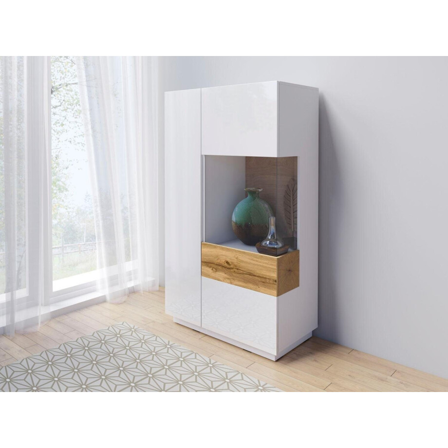 INOSIGN Vitrinekast Silke Hoogte 138,5 cm afbeelding 1