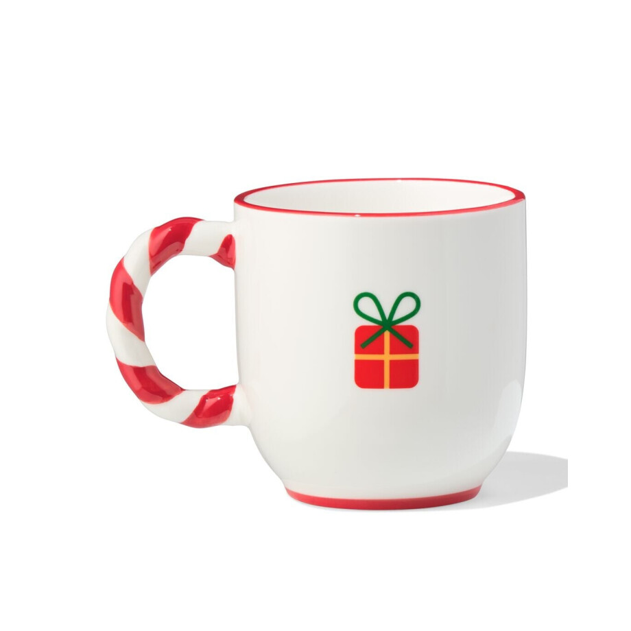 HEMA HEMA Mok 400ml 12.9x8.9x9.3cm Keramiek (wit) afbeelding 1
