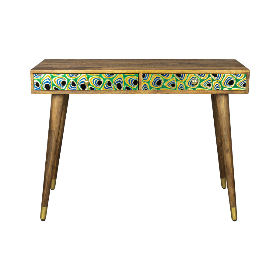 Dutchbone Sidetable 'Meena' Mangohout, 110cm afbeelding 