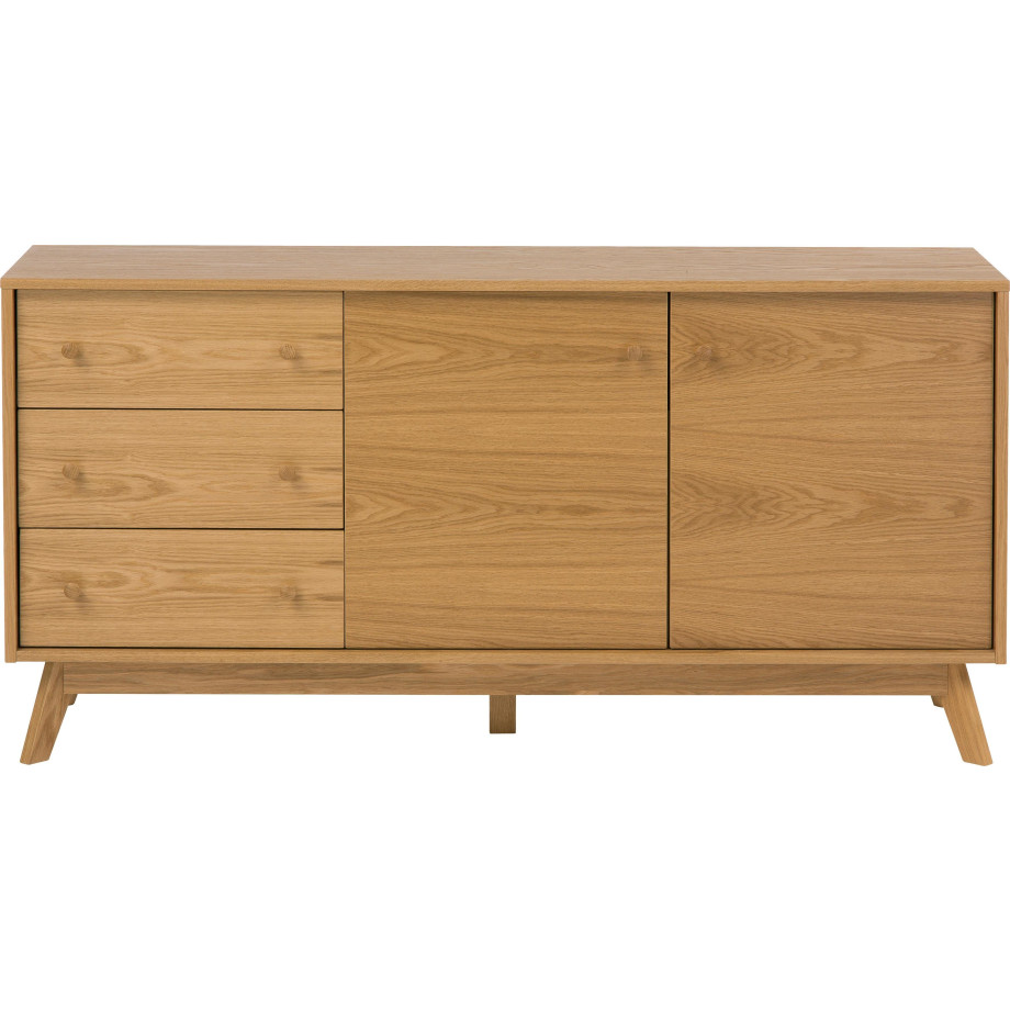 Woodman Dressoir Bjórgvin Commode, breedte 150 cm, in eenvoudig Scandinavisch ontwerp afbeelding 1