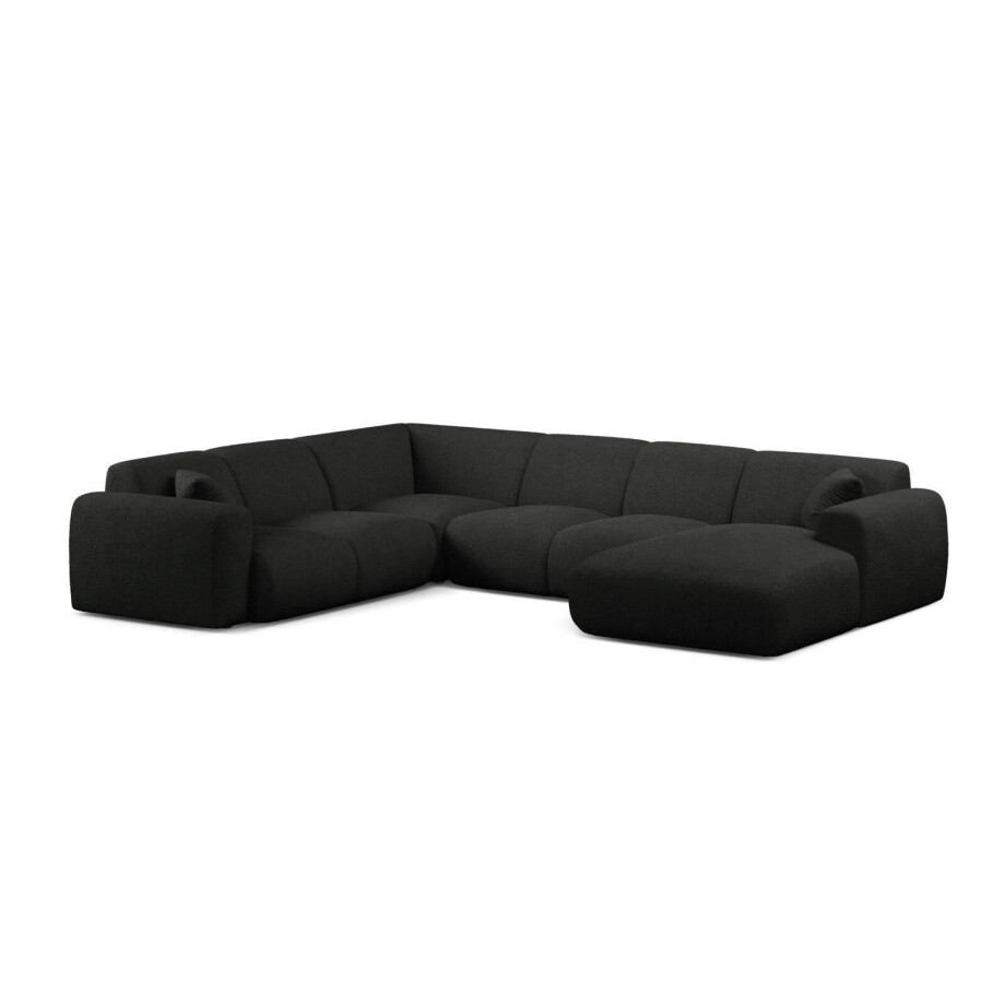 Modulaire hoekbank Molino links bouclé | Micadoni Home Modulaire hoekbank Molino links bouclé | Micadoni Home afbeelding 1