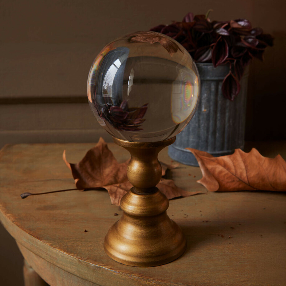 Decoratieve glazen bol Liorwen afbeelding 