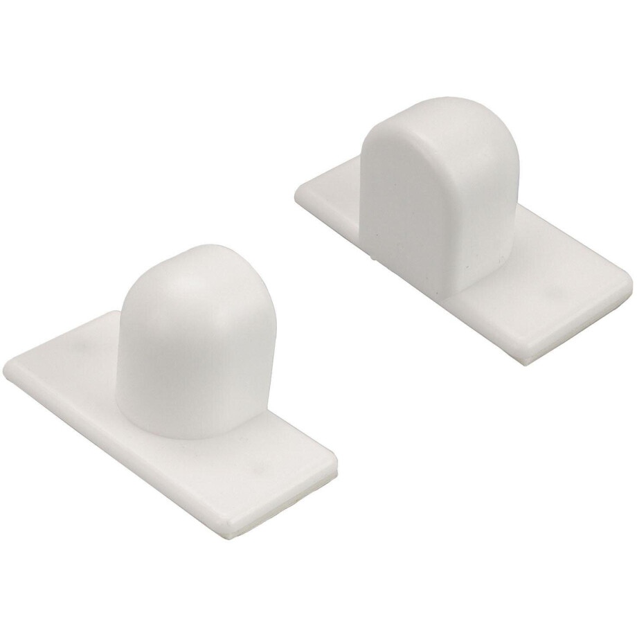 Liedeco Magneetsnapper Afrolgeleiding voor aluminium-jaloezieën (set, 2 stuks) afbeelding 1