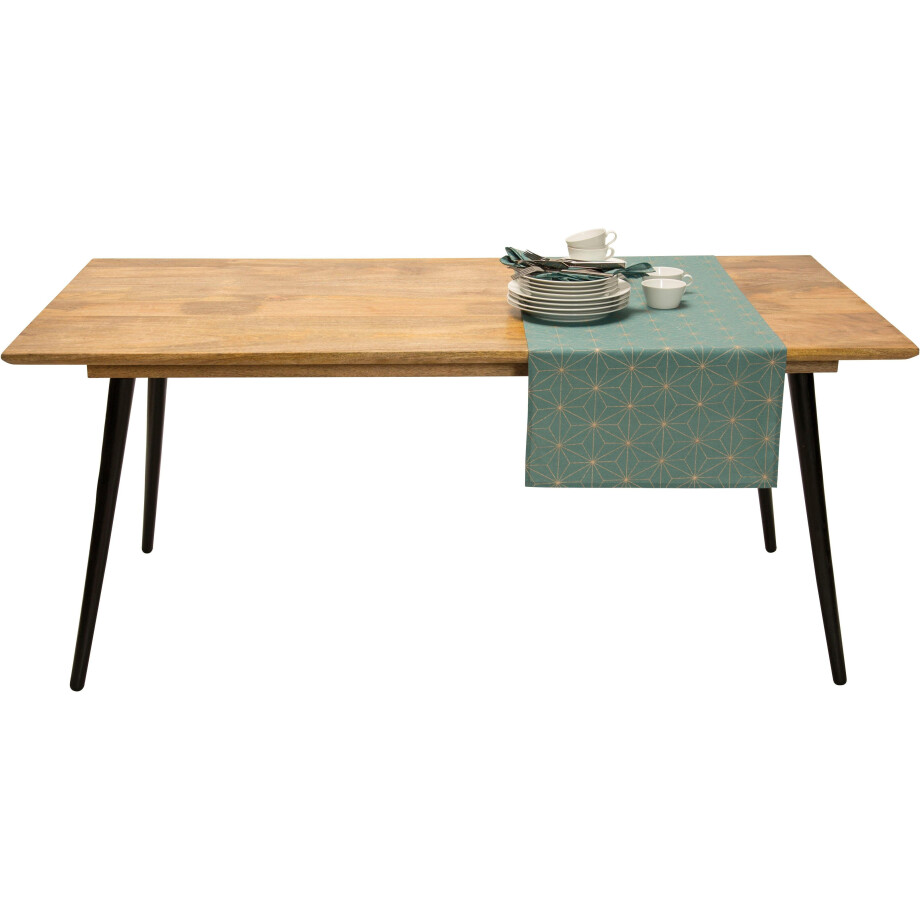 TOM TAILOR HOME Eettafel T-SOHO TABLE LARGE van mangohout, breedte 180 cm afbeelding 1