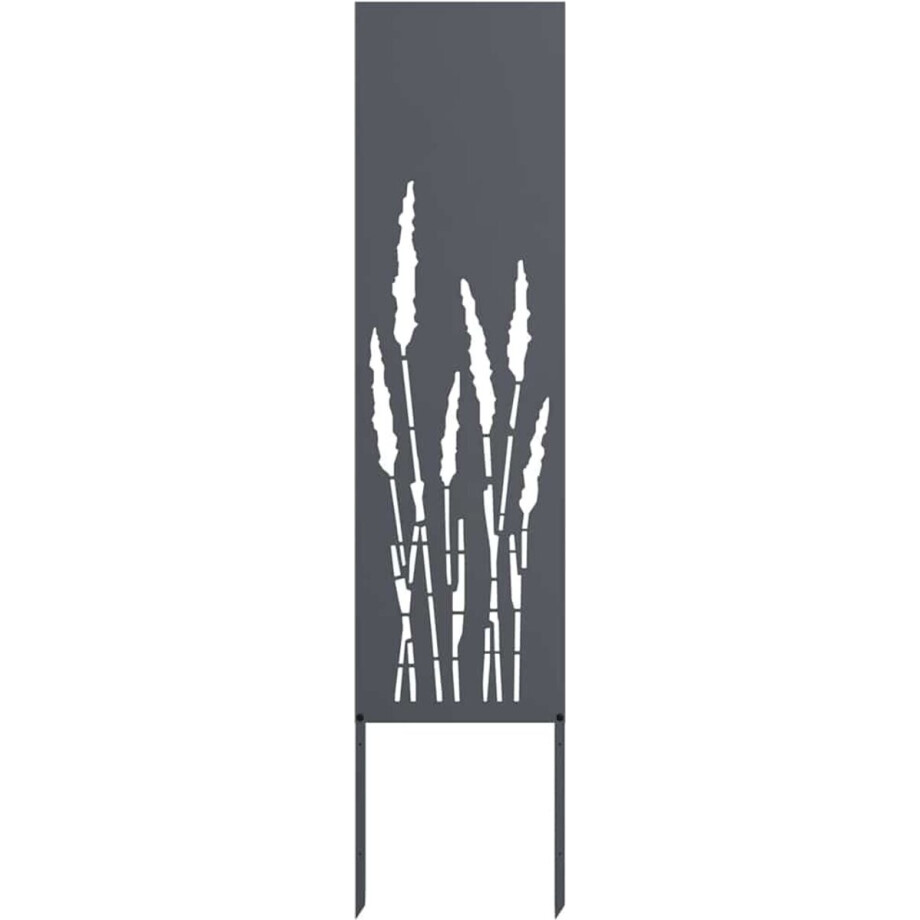 vidaXL - Tuin - Privacy - Scherm - Antraciet - 32 - x - 140 - cm - Koudgewalst - staal vidaXL - Tuin - Privacy - Scherm - Antraciet - 32 - x - 140 - cm - Koudgewalst - staal afbeelding 1