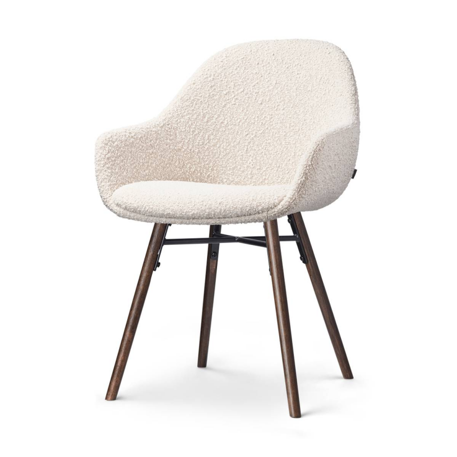 Eetkamerstoel Nena-Mae bouclé | Nolon afbeelding 1