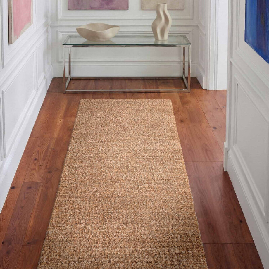 Vloerkleed Portobello Rechthoekig - Beige 200x80cm - Polyester - Dekbed-Discounter.nl Vloerkleed Portobello Rechthoekig - Beige 200x80cm - Polyester - Dekbed-Discounter.nl afbeelding