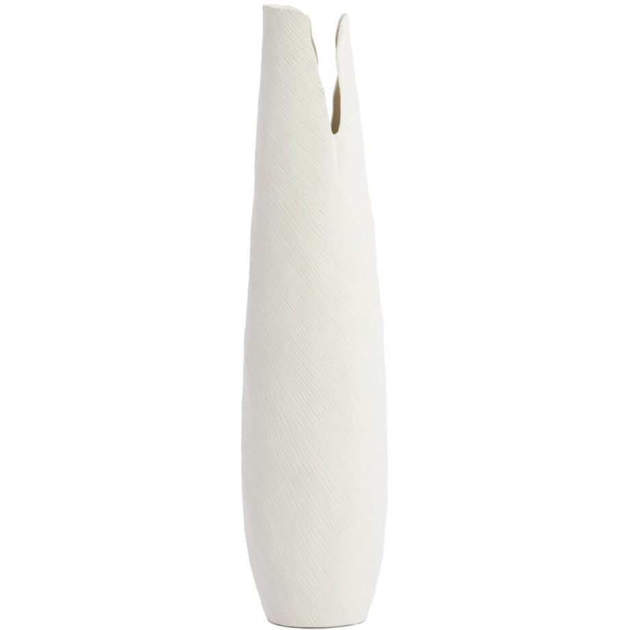 Light & Living - Vaas MESA - 19x18.5x77.5 cm - Wit afbeelding 1