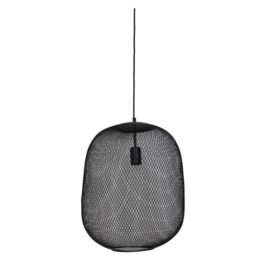 Light & Living Hanglamp 'Reilley' 40cm, kleur Mat Zwart Light & Living Hanglamp 'Reilley' 40cm, kleur Mat Zwart afbeelding