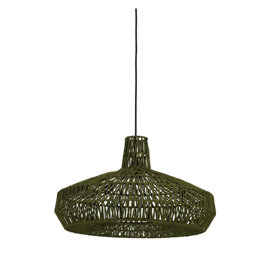 Light & Living Hanglamp 'Masey' 59cm, groen afbeelding 1