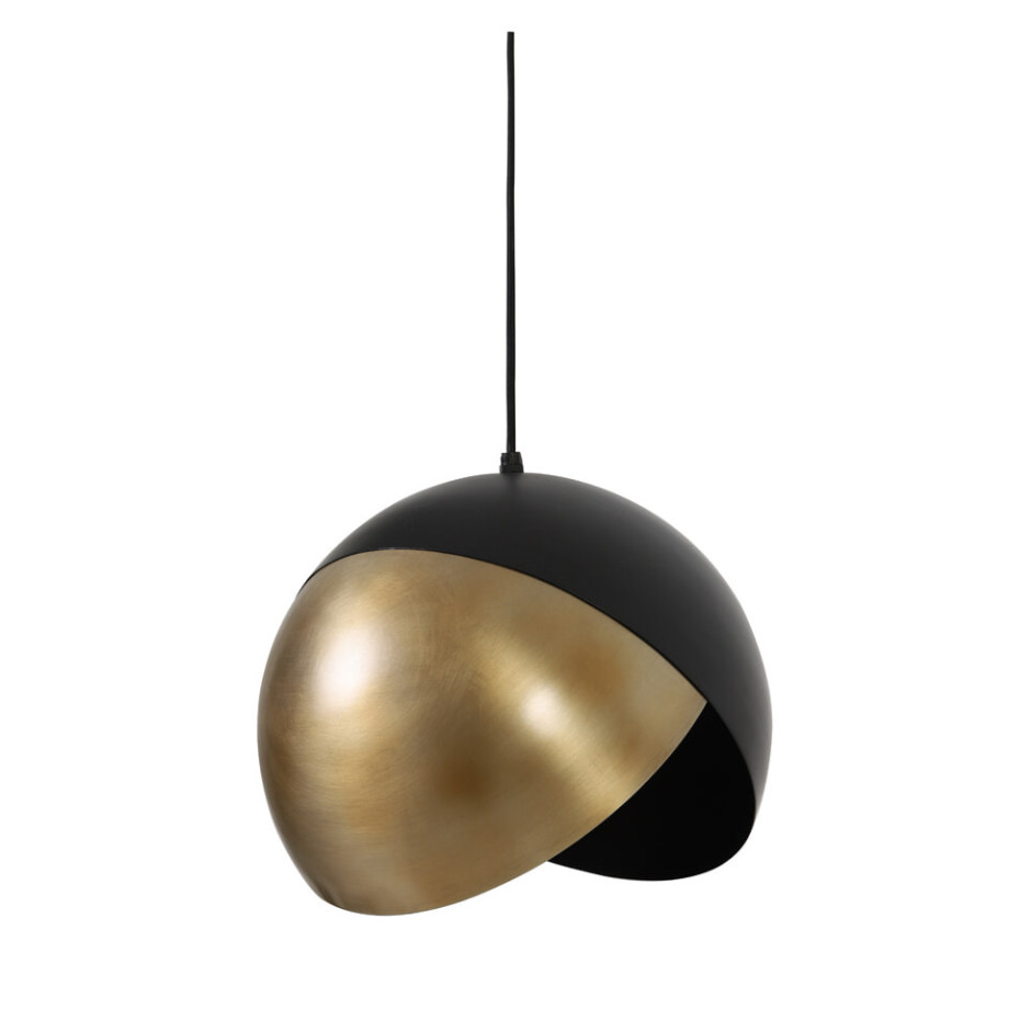 Light & Living Hanglamp 'Namco' 30cm, antiek brons-mat zwart afbeelding 