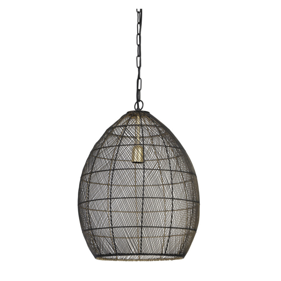 Light & Living Hanglamp 'Meya' 40cm, kleur Zwart afbeelding 1