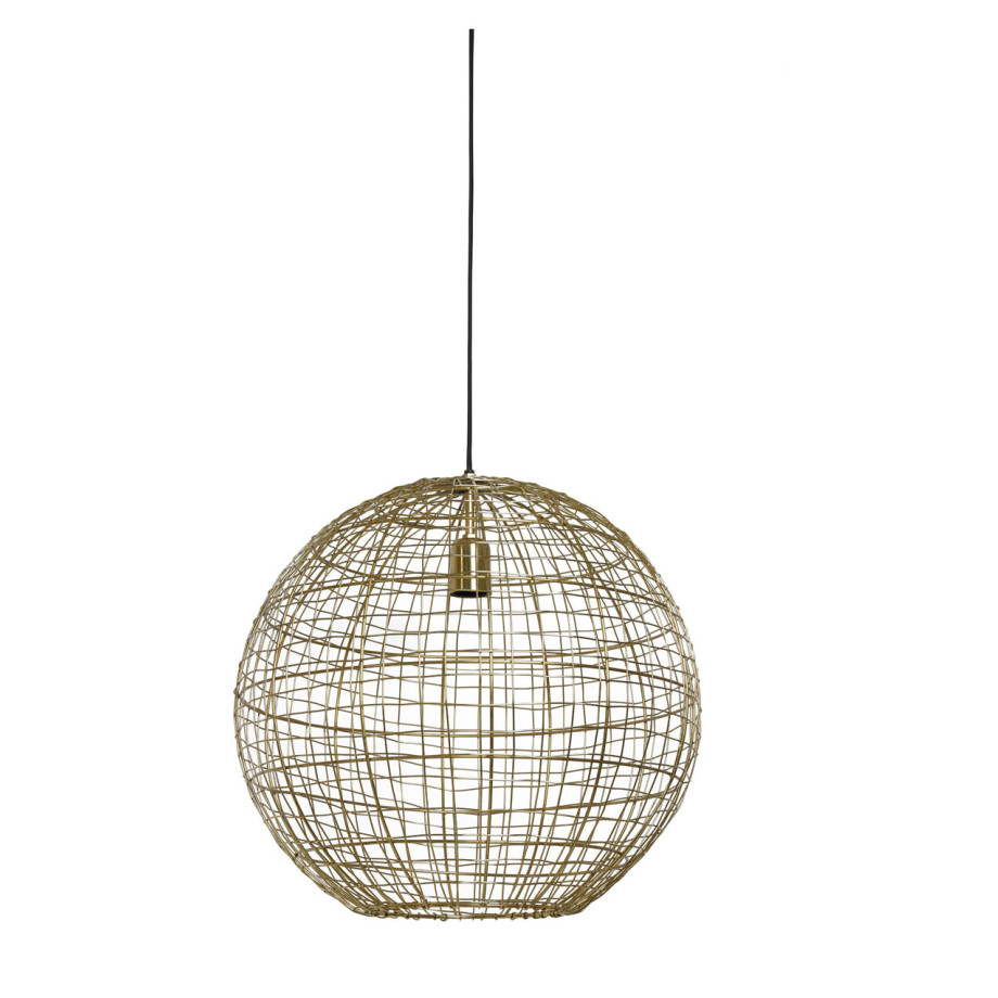 Light & Living Hanglamp 'Mirana' 46cm, goud afbeelding 1