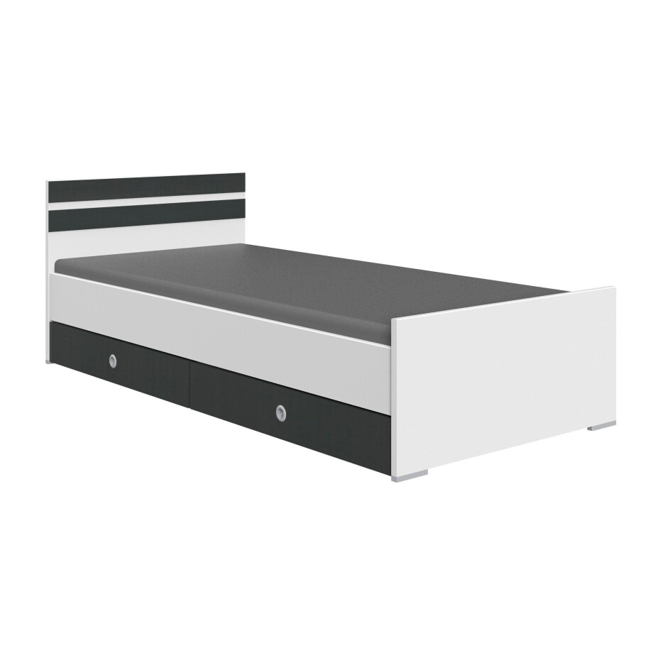 Wimex Bed Joker, logeerbed Ligoppervlak 90 of 140x200 cm, kleuraccenten aan het hoofdeinde, afbeelding 1