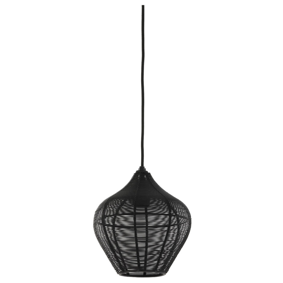 Light & Living Hanglamp 'Alvaro' 20cm, kleur Mat Zwart afbeelding 1