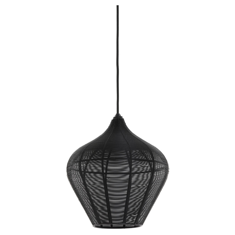 Light & Living Hanglamp 'Alvaro' 27cm, mat zwart afbeelding 1