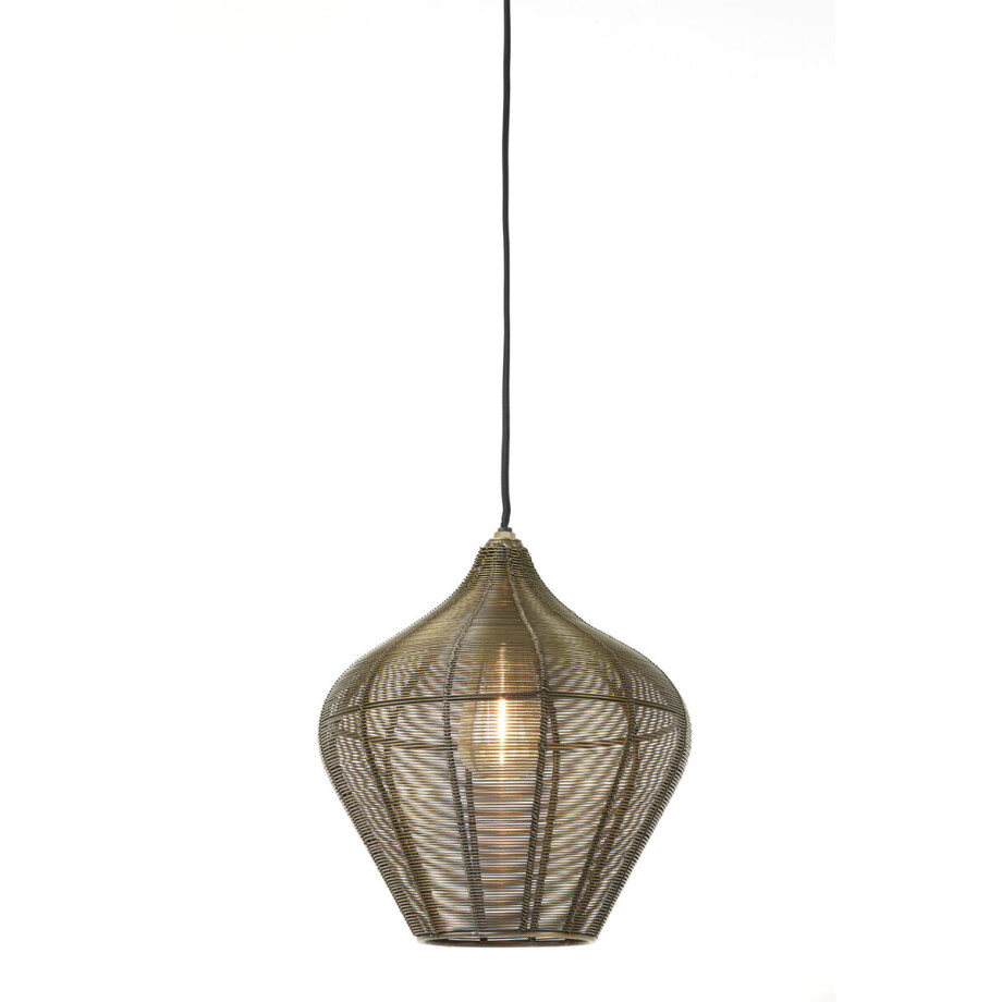 Light & Living Hanglamp 'Alvaro' 27cm, kleur Antiek Brons Light & Living Hanglamp 'Alvaro' 27cm, kleur Antiek Brons afbeelding 1