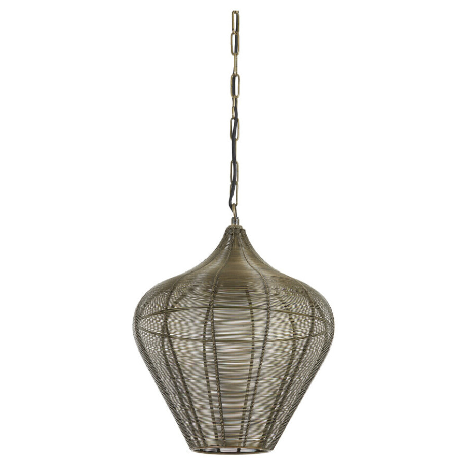 Light & Living Hanglamp 'Alvaro' 36cm, kleur Antiek Brons Light & Living Hanglamp 'Alvaro' 36cm, kleur Antiek Brons afbeelding 1