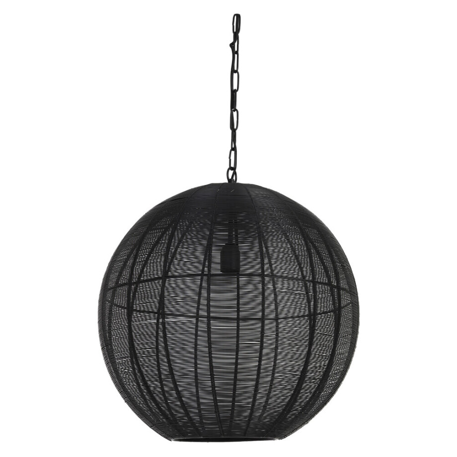 Light & Living Hanglamp 'Amarah' 50cm, mat zwart afbeelding 1
