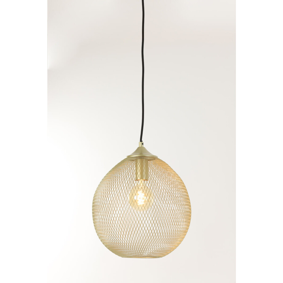 Light & Living Hanglamp 'Moroc' Ø30cm, goud afbeelding 