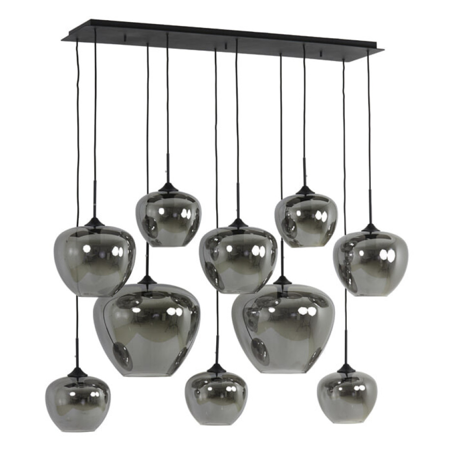 Light & Living Hanglamp 'Mayson' 10-Lamps, kleur Grijs afbeelding 1