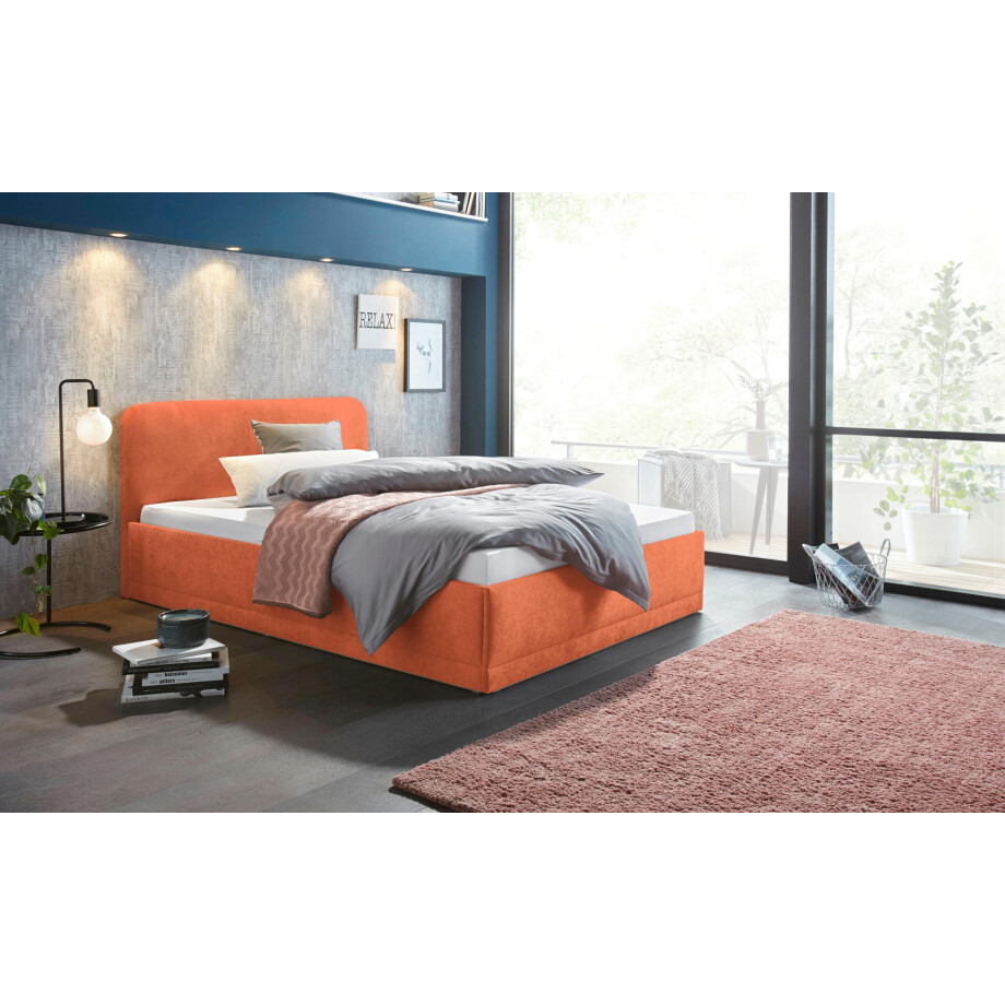 Westfalia Polsterbetten Gestoffeerd bed met bedkist bij uitvoering met matras afbeelding 1