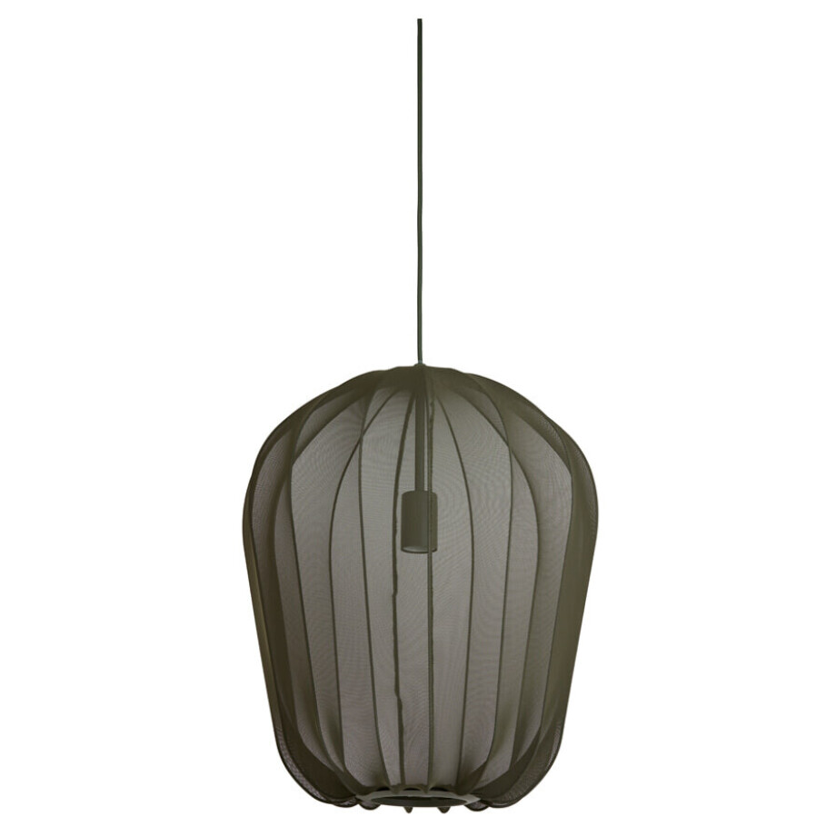 Light & Living Hanglamp 'Plumeria' 42cm, kleur Donkergroen Light & Living Hanglamp 'Plumeria' 42cm, kleur Donkergroen afbeelding 1