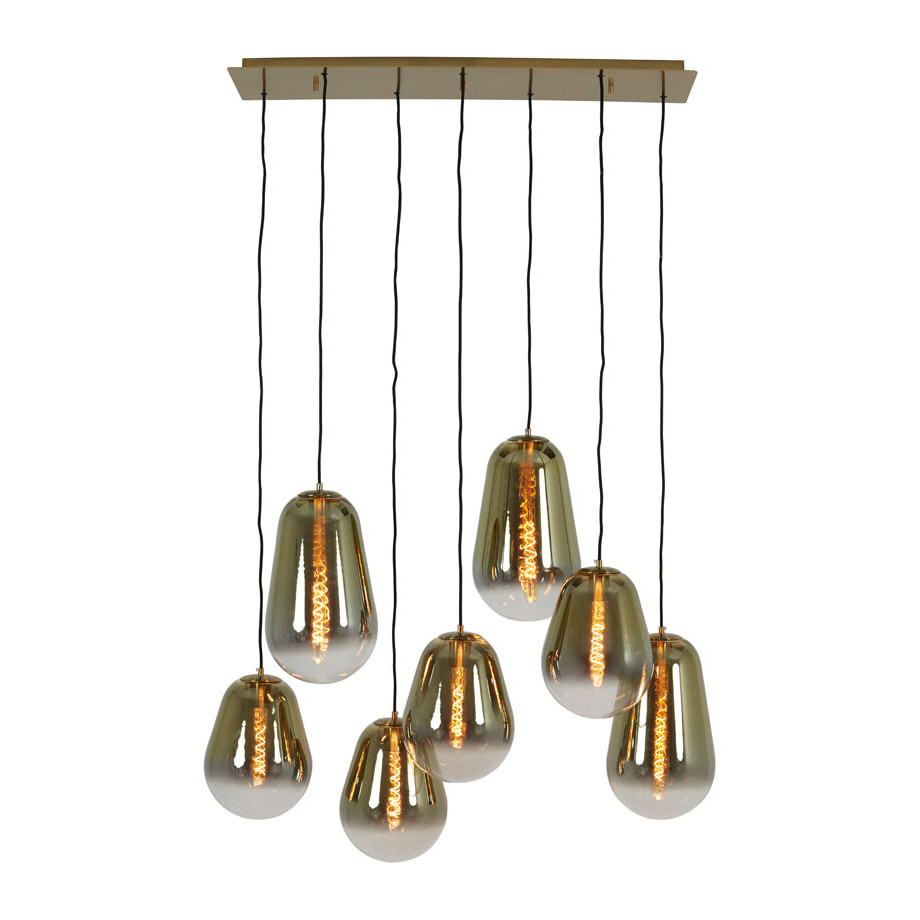 Light & Living Hanglamp 'Maeve' 7-Lamps, kleur Goud afbeelding 1