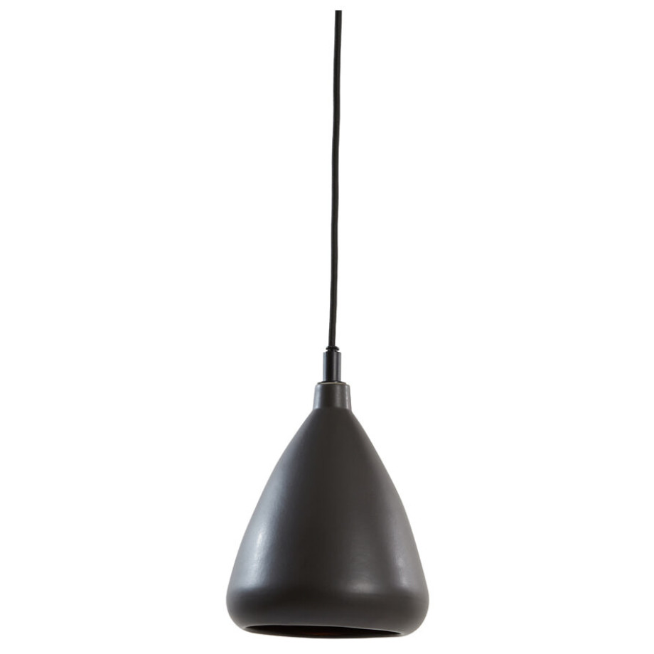 Light & Living Hanglamp 'Desi' 18cm, kleur Mat Zwart afbeelding 1