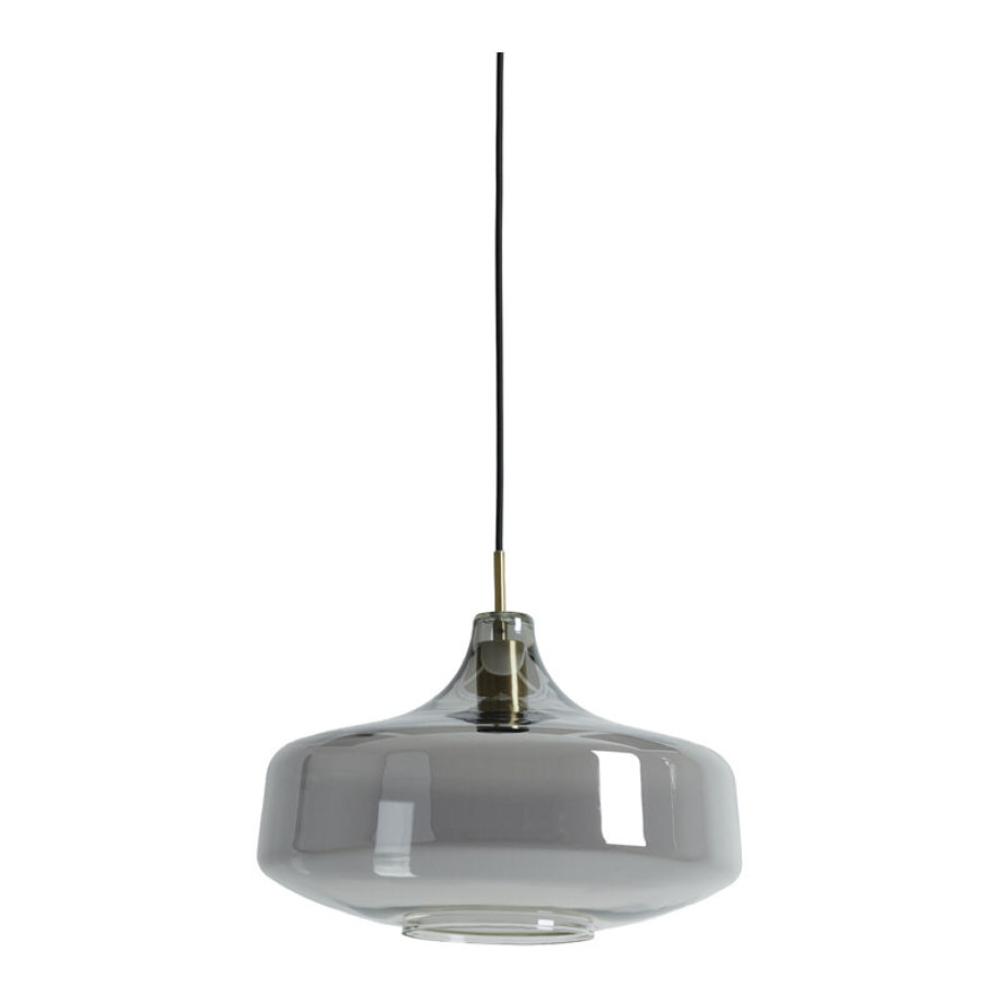 Light & Living Hanglamp 'Solna' Ø30cm, kleur Antiek Brons/Smoke afbeelding 