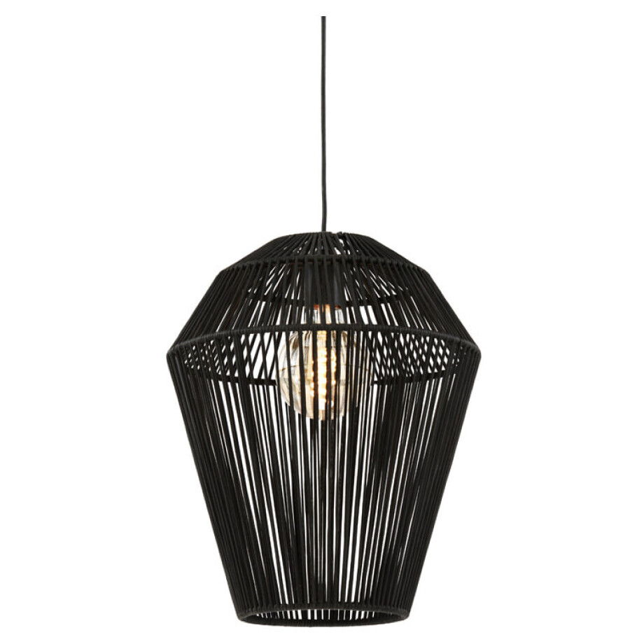 Light & Living Hanglamp 'Deya' Ø30cm, kleur Mat Zwart afbeelding 
