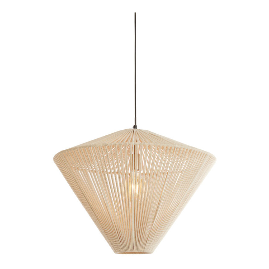 Light & Living Hanglamp 'Felida' 56cm, kleur Crème afbeelding 1