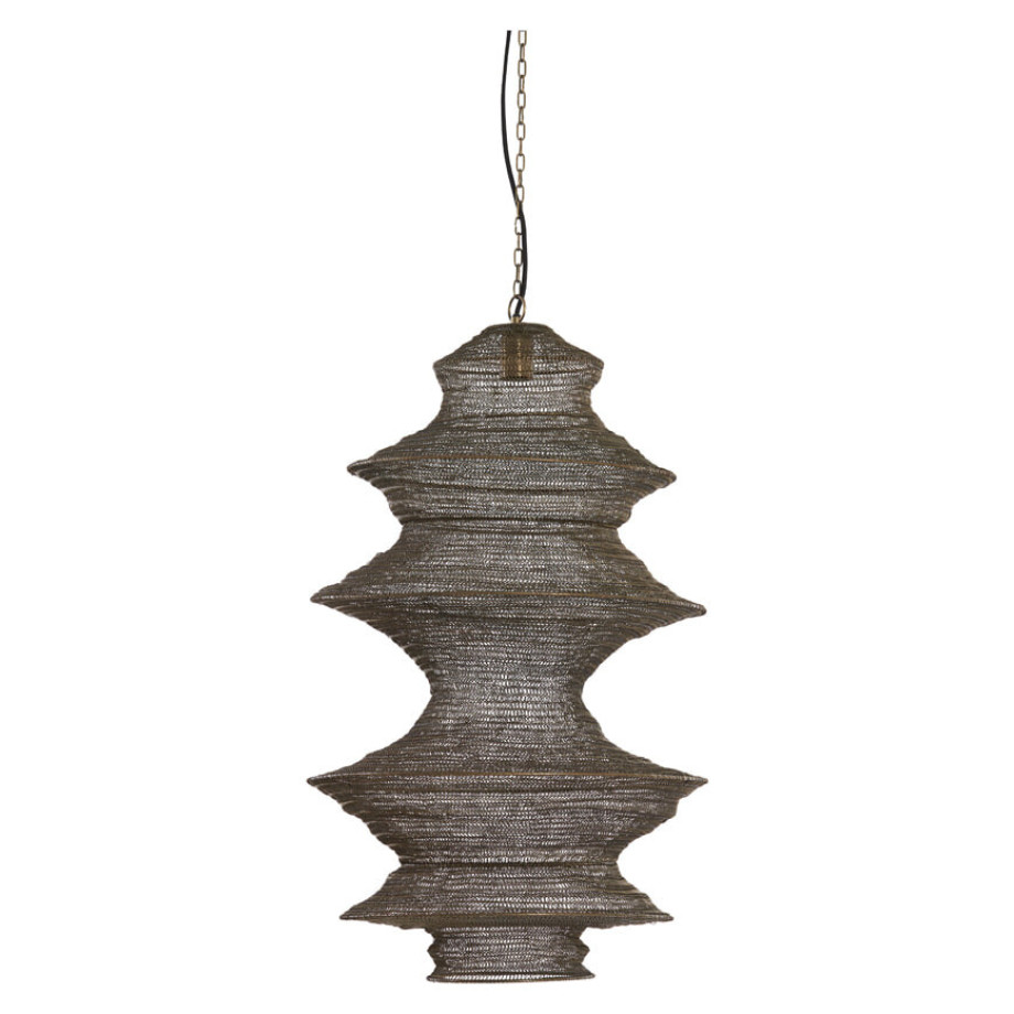 Light & Living Hanglamp 'Nakisha' 82cm, kleur Antiek Brons afbeelding 1