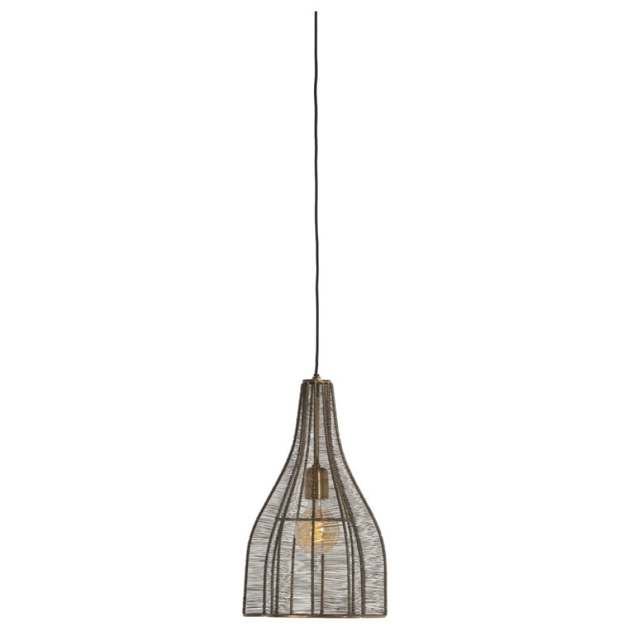 Light & Living Hanglamp 'Mariama' 25cm, kleur Antiek Brons afbeelding 1