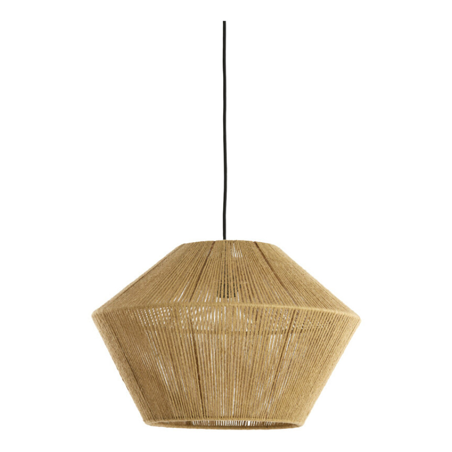 Light & Living Hanglamp 'Fugia' Jute, 50cm, kleur Naturel afbeelding 1