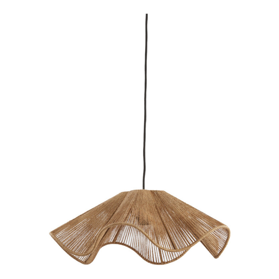 Light & Living Hanglamp 'Fodara' Jute, 48cm, kleur Naturel afbeelding 1