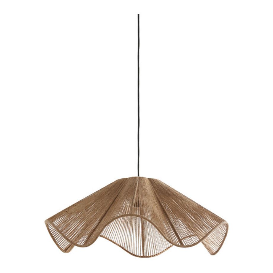 Light & Living Hanglamp 'Fodara' Jute, 60cm, kleur Naturel afbeelding 1