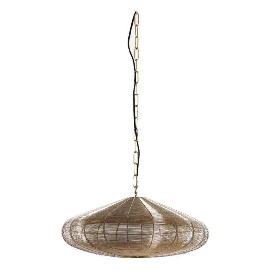 Light & Living Hanglamp 'Bahoto' 51cm, kleur Goud Light & Living Hanglamp 'Bahoto' 51cm, kleur Goud afbeelding 1