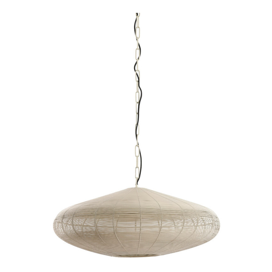 Light & Living Hanglamp 'Bahoto' 60cm, kleur Mat Crème afbeelding 1