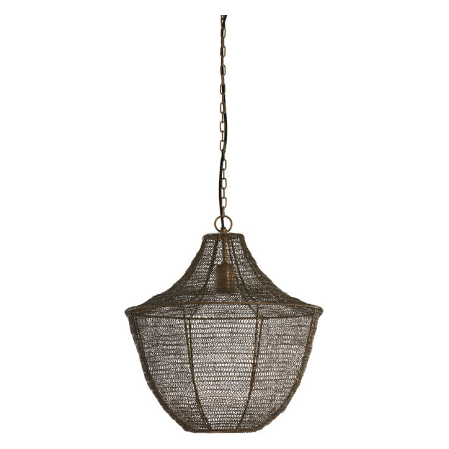 Light & Living Hanglamp 'Sharika' 40cm, kleur Antiek Brons afbeelding 1