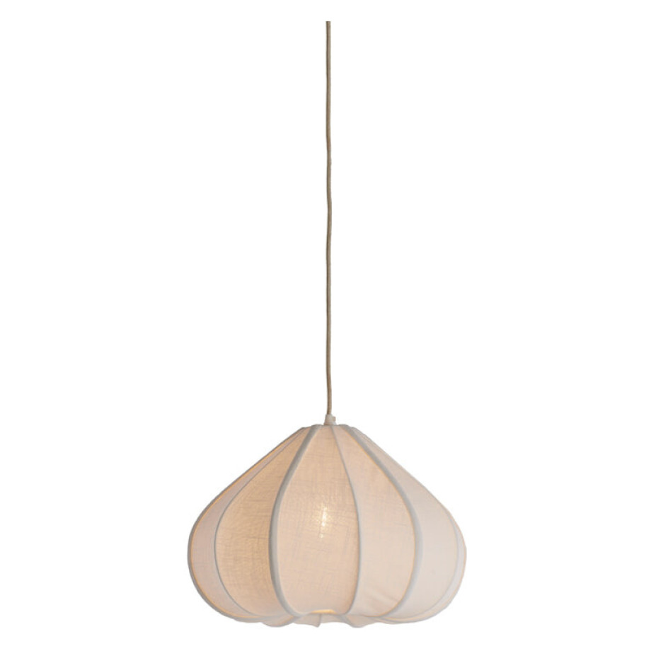 Light & Living Hanglamp 'Zubeda' 38cm, kleur Crème afbeelding 1